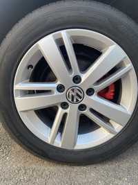 Jante Volkswagen Originale R16 5x112 cu anvelope Hankook Ventus prime