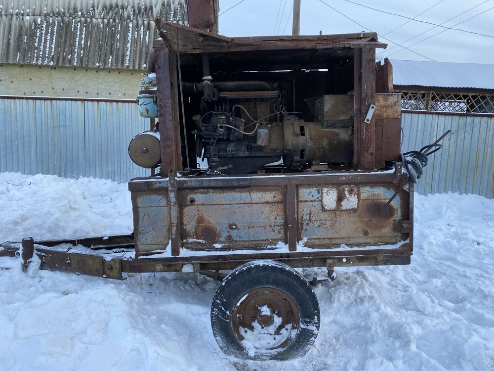 Сварочный Агрегат на Прицепе АДД—4001 Однопостовый