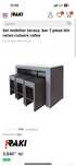 Mobilier gradina cu 5 scaune