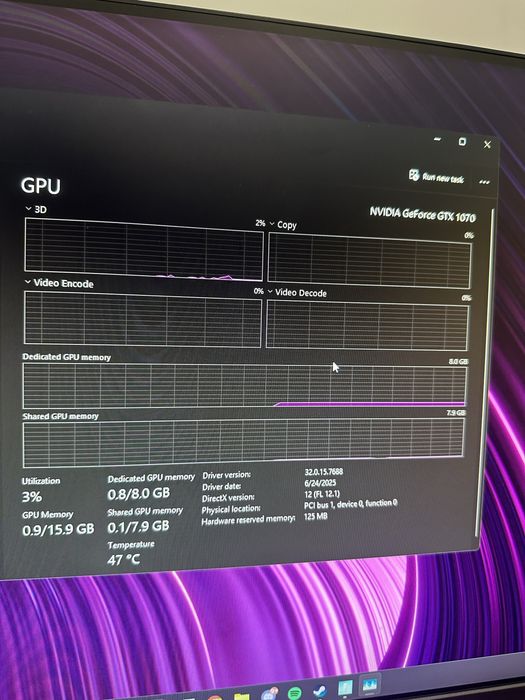 nvida geforce gtx 1070 msi