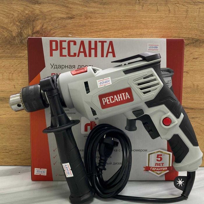 Дрель ударная РЕСАНТА ДУ 15/680 /SK150684