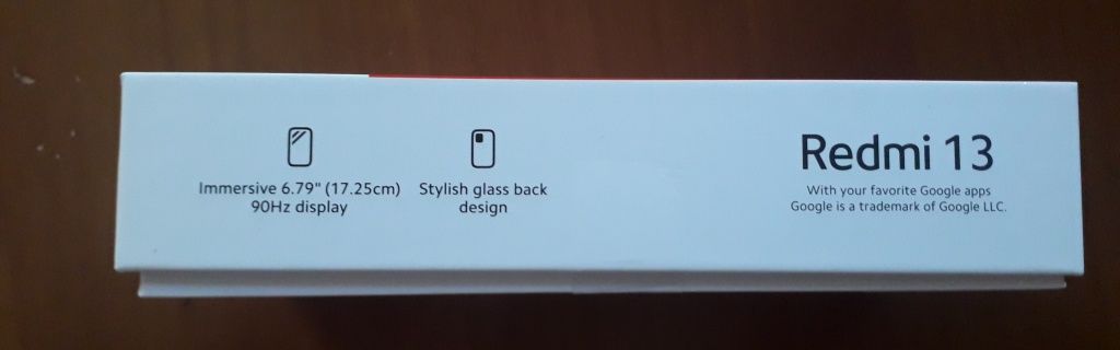 Продавам нов смартфон GSM XIAOMI REDMI 13 BLACK 6.79 ", 128 GB, RAM 6
