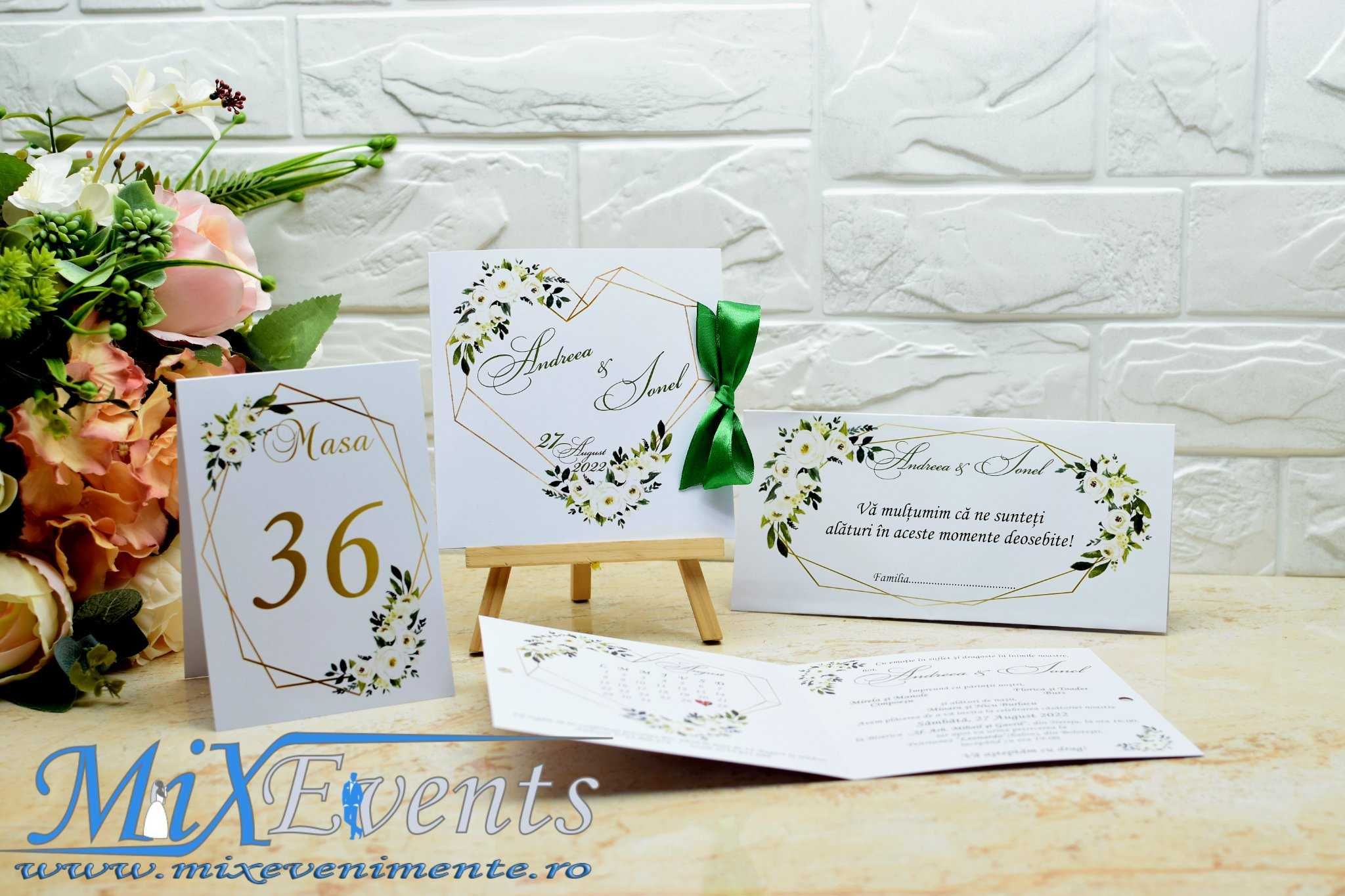 Invitatii – plicuri bani – marturii nunta botez