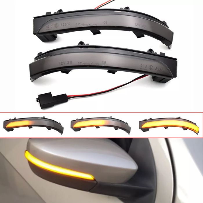 Semnalizari dinamice Oglinzi, pentru VW Passat, FOX, UP, Vento, Polo