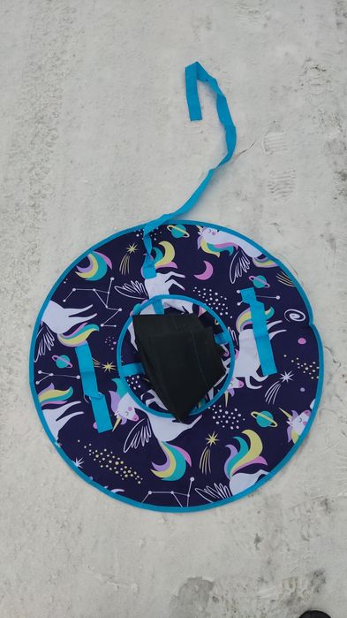 тюбинг, ватрушка, для катания, санки надувные, 100 см