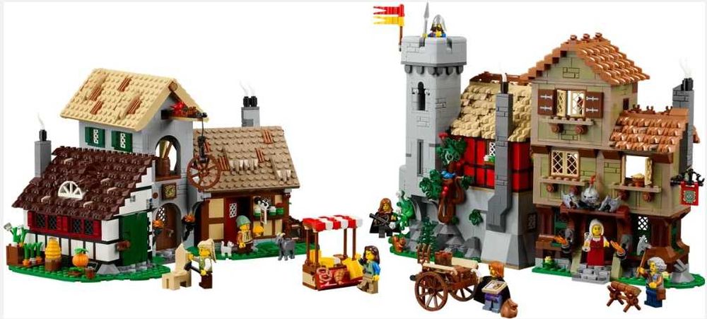 LEGO ICONS Medieval Town Square 10332 [sigilat] [2024]