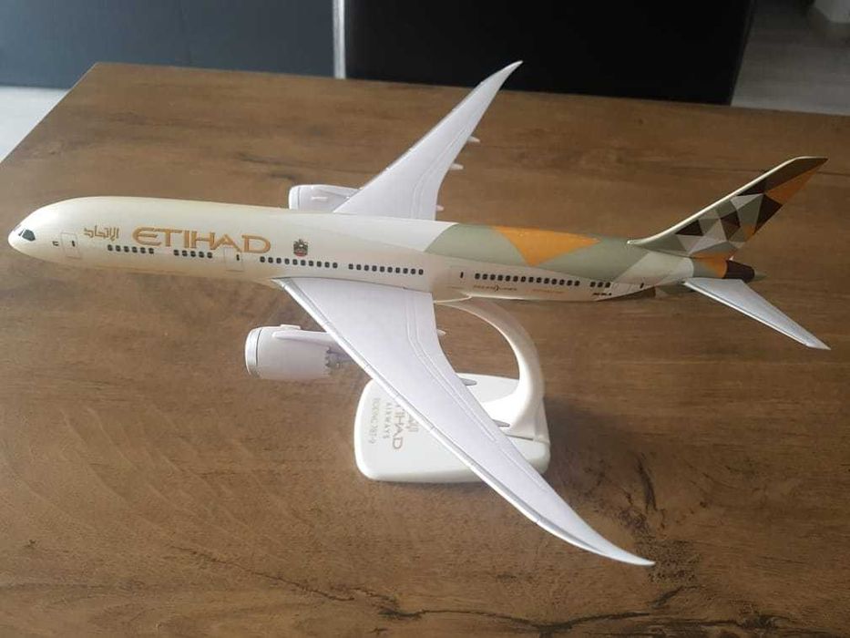 Macheta avion Etihad B787-9 | Decoratie | Perfect pt cadou