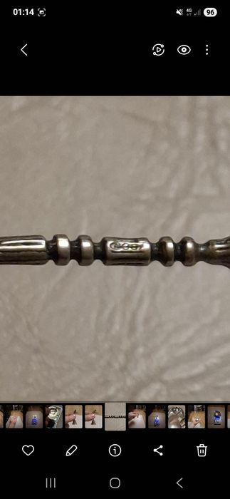 Clopoțel argint masiv.Are 10 gr