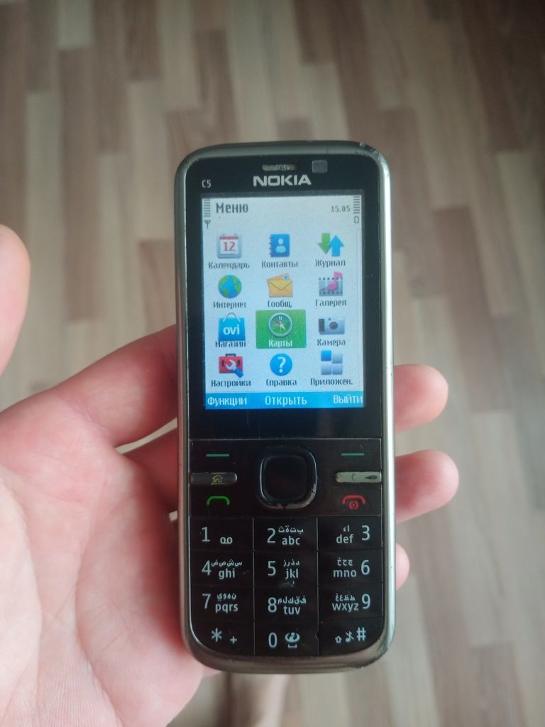 Nokia c5-00 титан