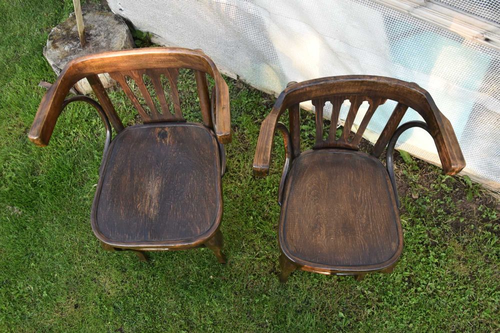 Ретро столове, парен бук .