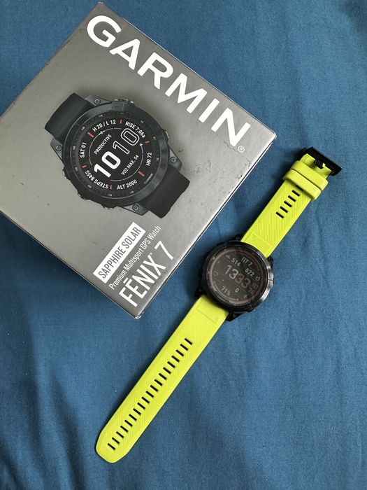 Часы GARMIN FENIX 7 sappnire solar Оригинал!
