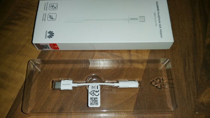 Adaptor audio original Huawei USB C-jack 3.5mm P Mate 10 20 30 40 Pro