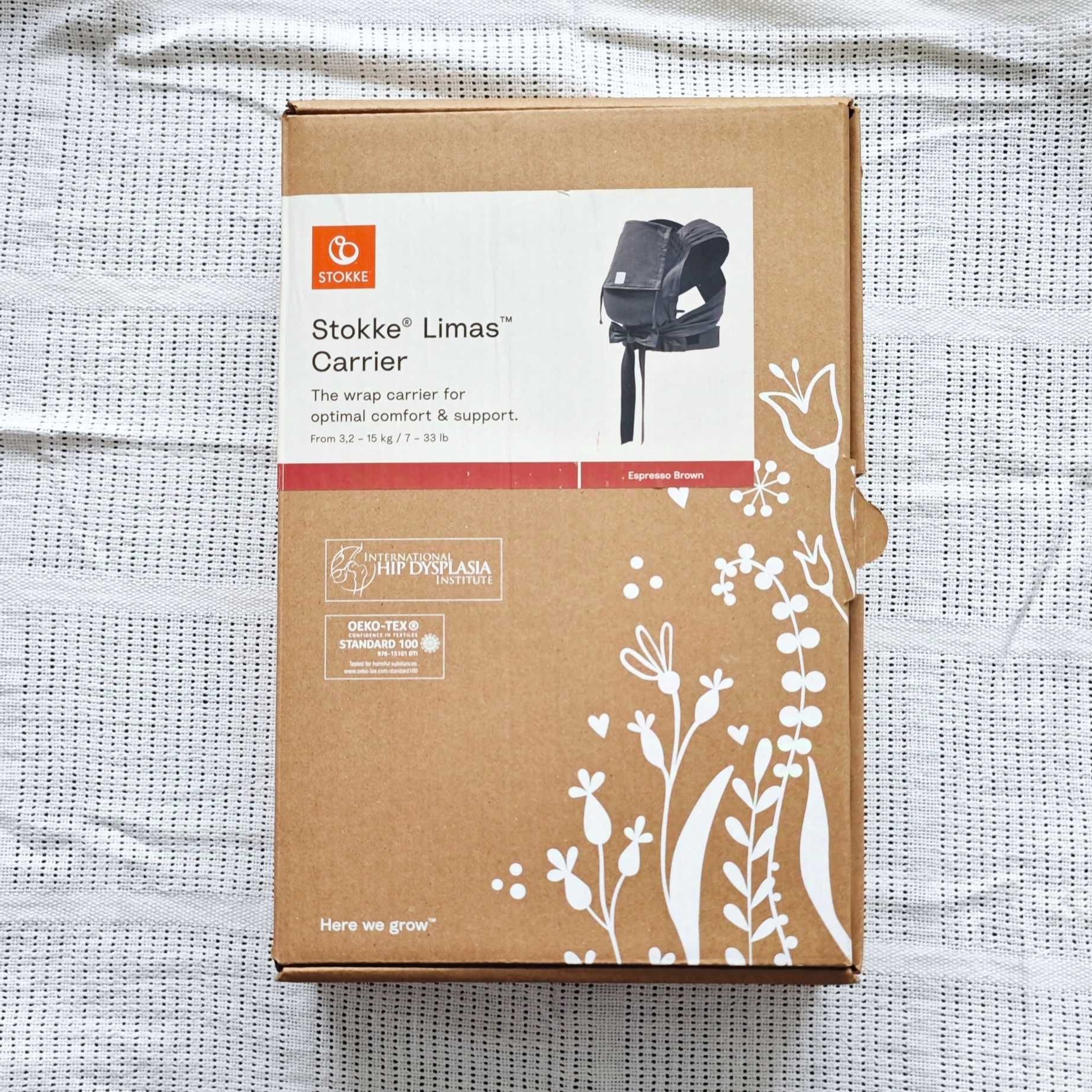 Ергономична раница Stokke Limas Carrier - Espresso brown