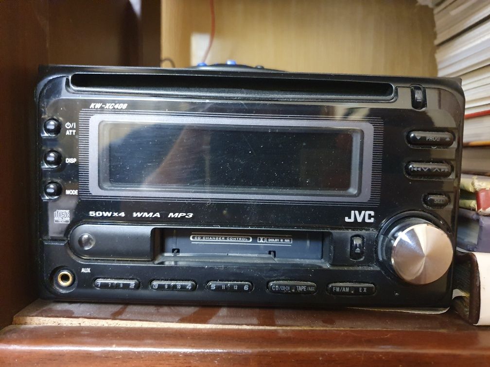 Магнитола JVC CD/MP3 AUX в отличном состоянии