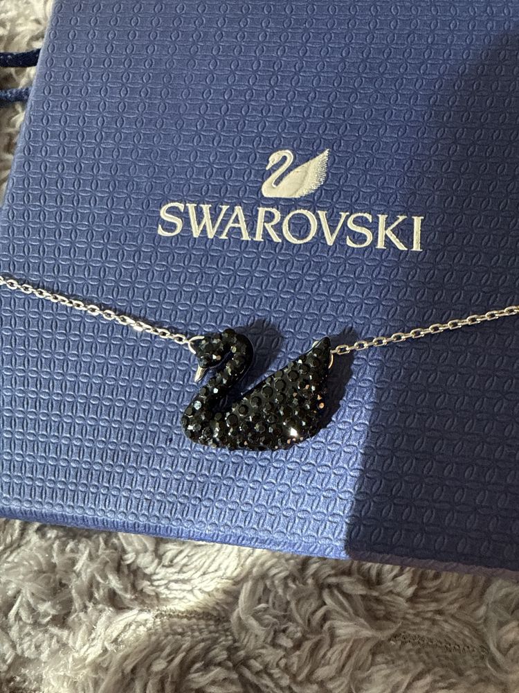 Гердан лебед swarovski