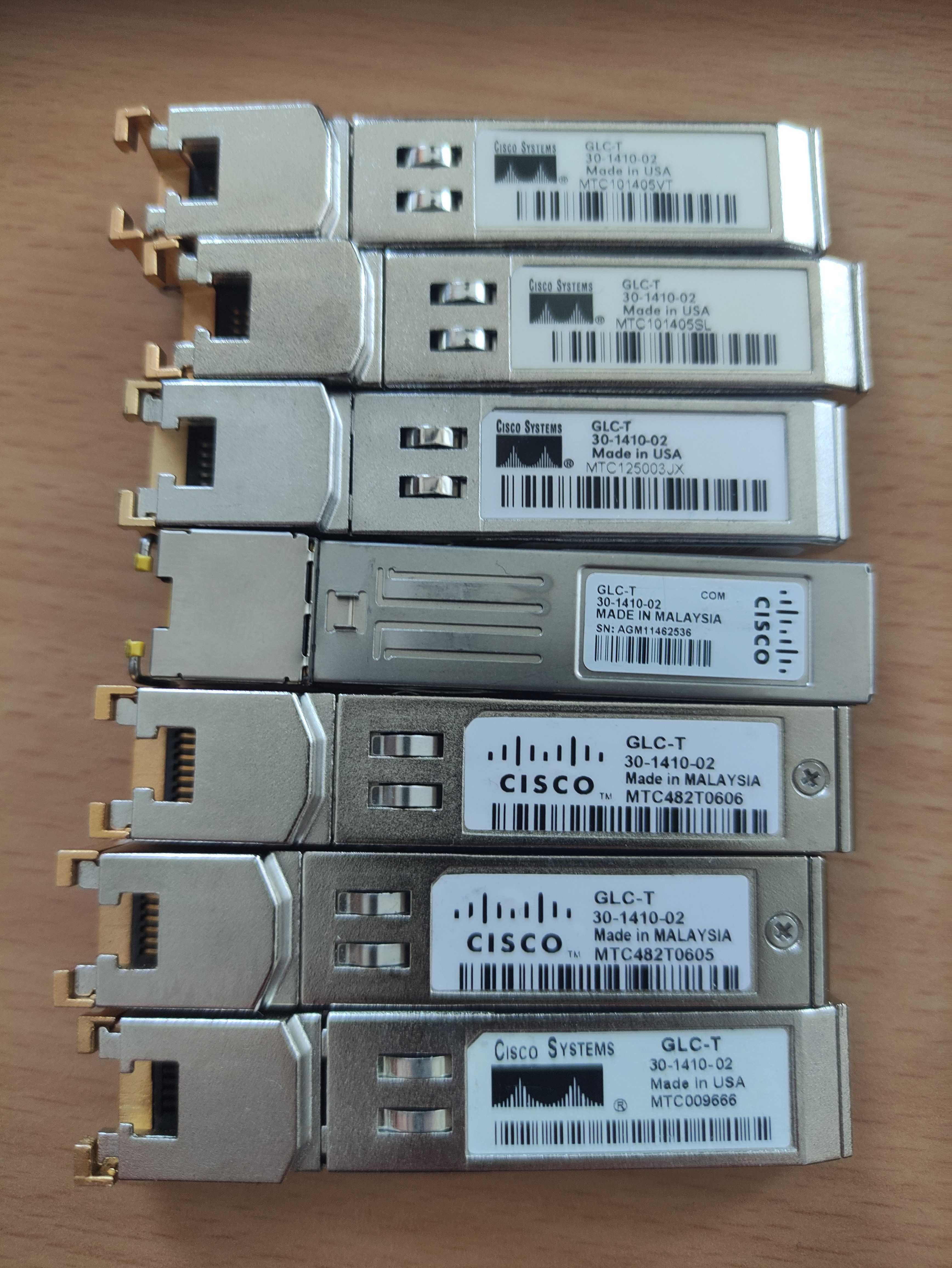 SFP modules copper and fiber за суичове, Cisco, D-link, Finistar