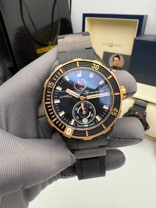 ulysse nardin limited черно-златен