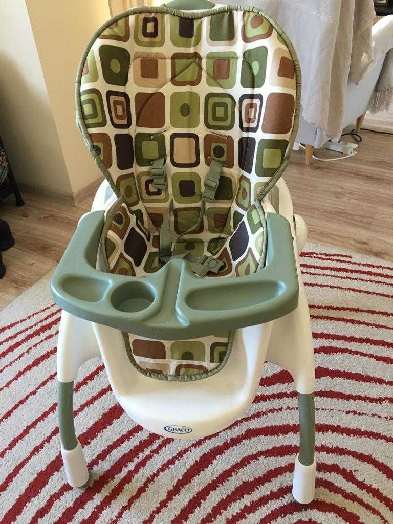 Бебешки стол за хранене Graco и бебешка вана 84 см.