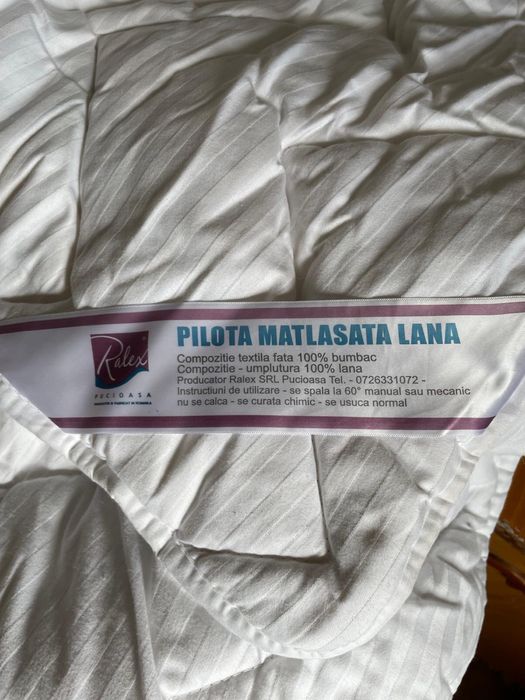 Plapuma din lana 100%