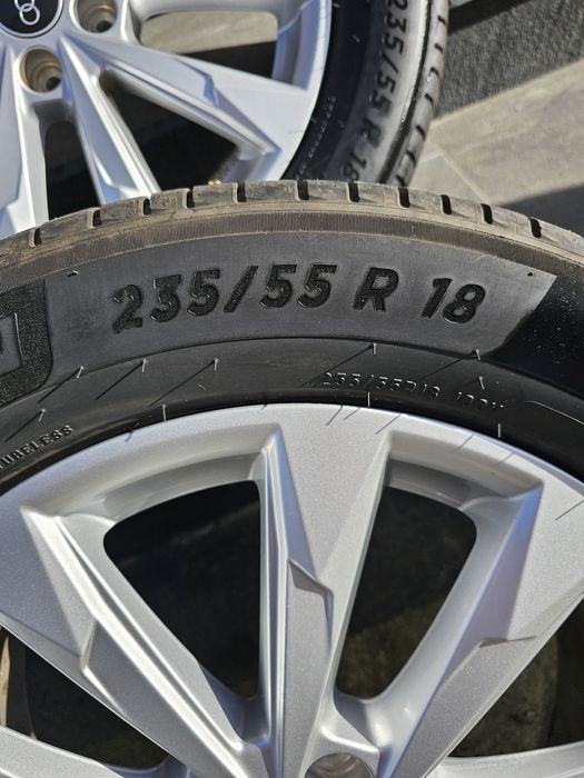 Jante originale Audi R18 + Anvelope 235 55 19