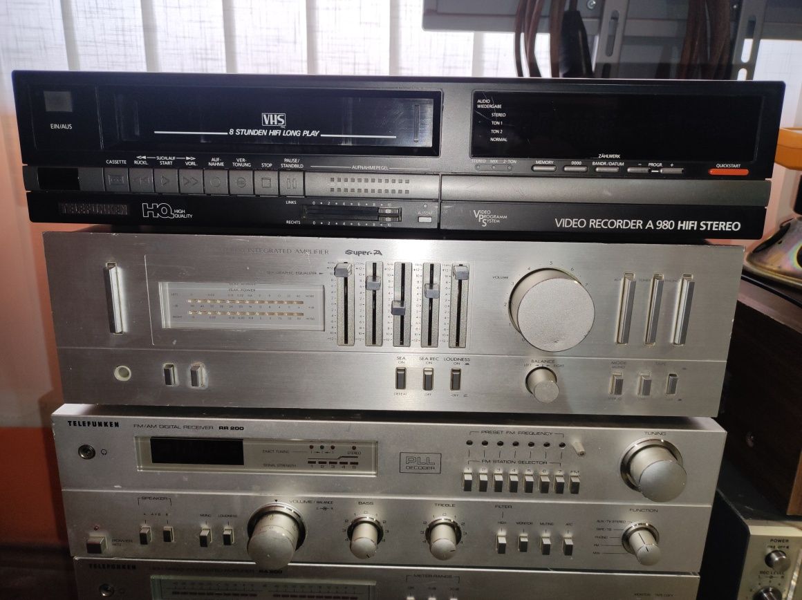 Telefunken vintage video recorder hî fi A 980