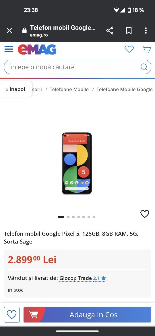 Google pixel 5 impecabil vând sau schimb