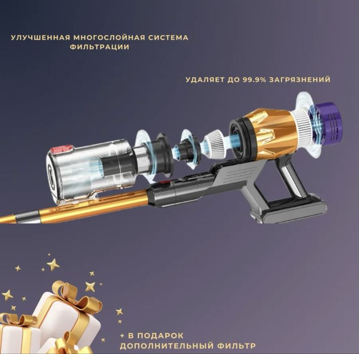 Беспроводной пылесос Dyson