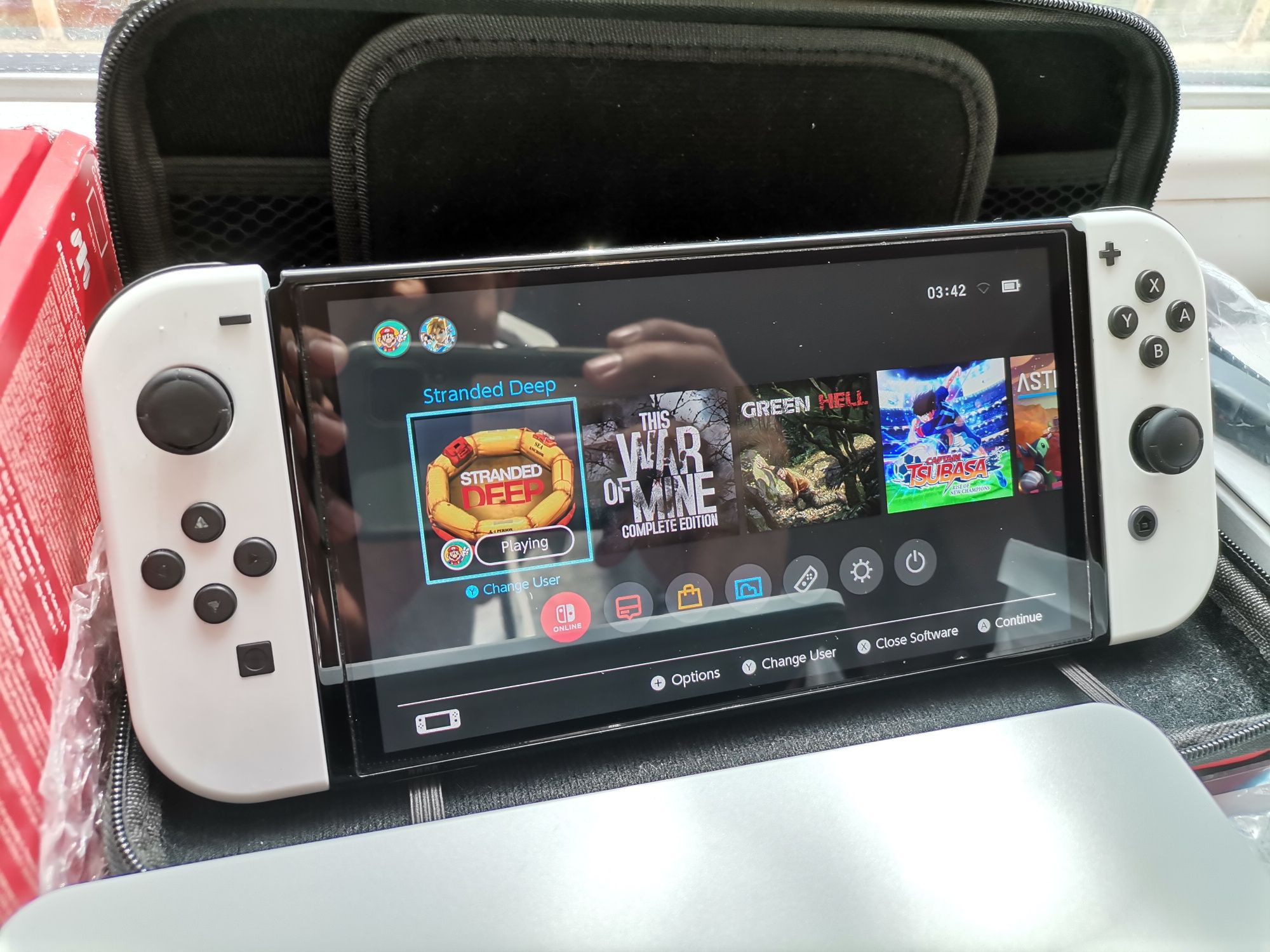 Хакнат Nintendo Switch Oled 256gb