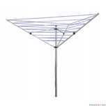 Uscator de rufe pentru gradina, pliabil, rotativ, aluminiu 40m Sepio