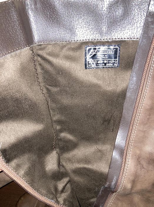 Дамски ботуши от кожа