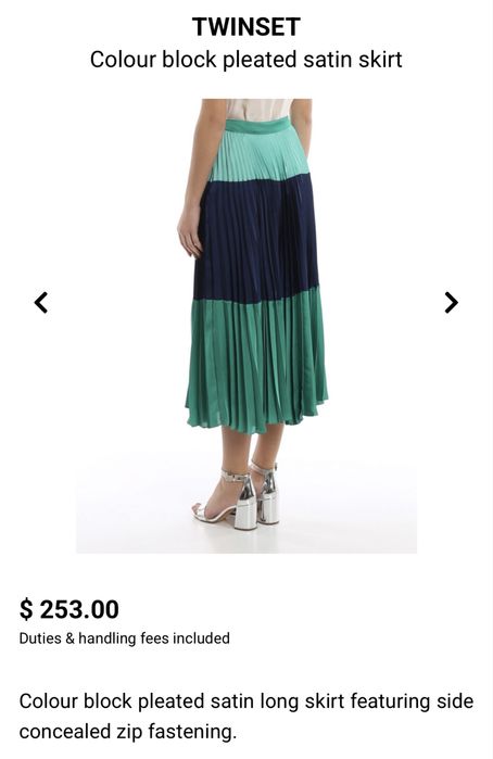 Юбка Twinset плиссированная