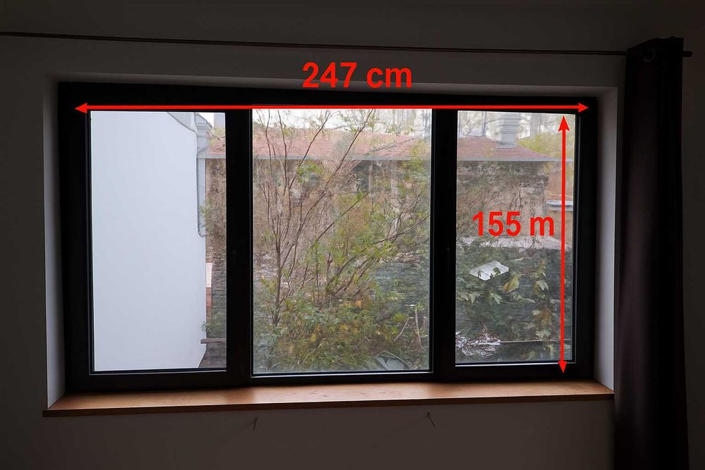 Geamuri termopan PVC –  diverse dimensiuni – 350 lei/buc