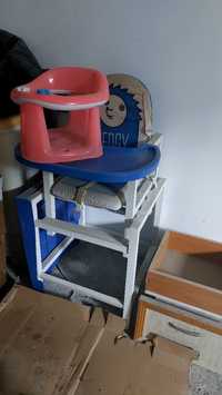 Детский стульчик-трансформер для кормления и стульчик для купания
