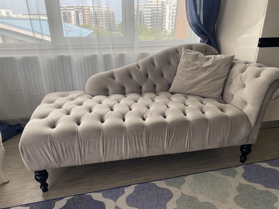 Sezlong living tapitat