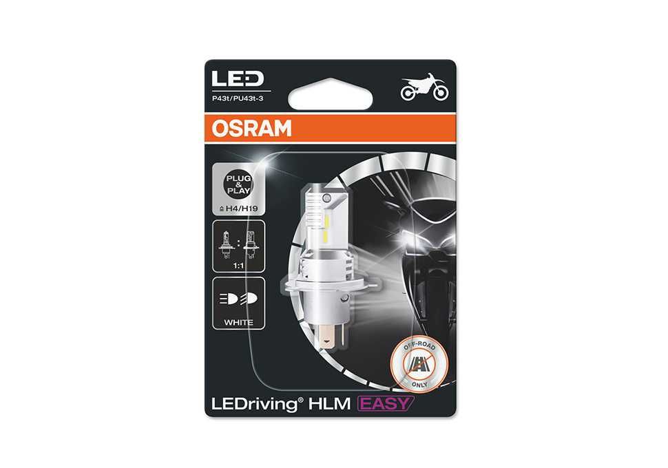 LED крушка за мотор Osram LEDriving HLМ EASY, H4/H19, 19W, 12V