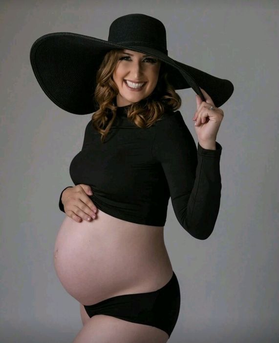 2бр. Топ за бременни за фотосесия
