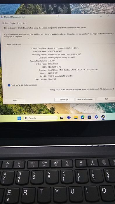 Laptop Lenovo L13 Yoga i.5 10210U