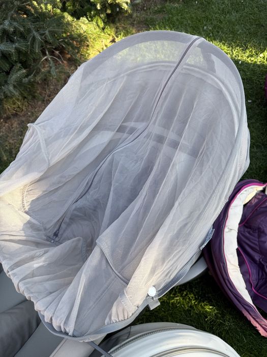 Carucior Stokke (kit vara ,iarna,umbrela,plasa tantari, pelerina etc