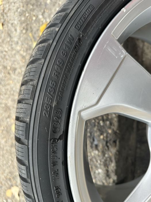 jante audi rotor  19 5x112 cu cauciucuri