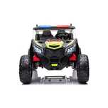 UTV electric pt. 2 copii Police XB2118 4x 55W 12V scaun tapitat Green