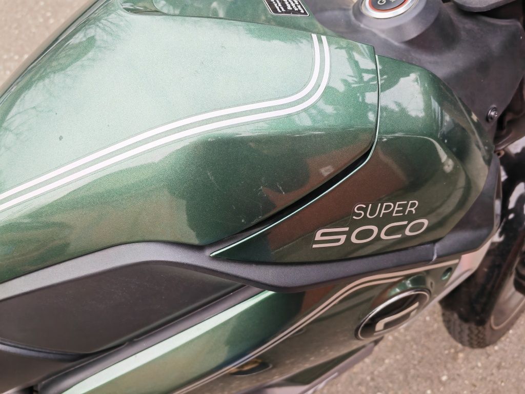 Cafe Racer Super Soco TC Electric Categoria B / AUTONOMIE 80KM