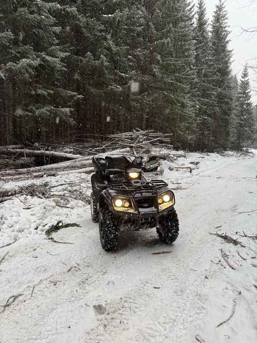 Atv Tgb Blade 600 4x4 - numere negre E5