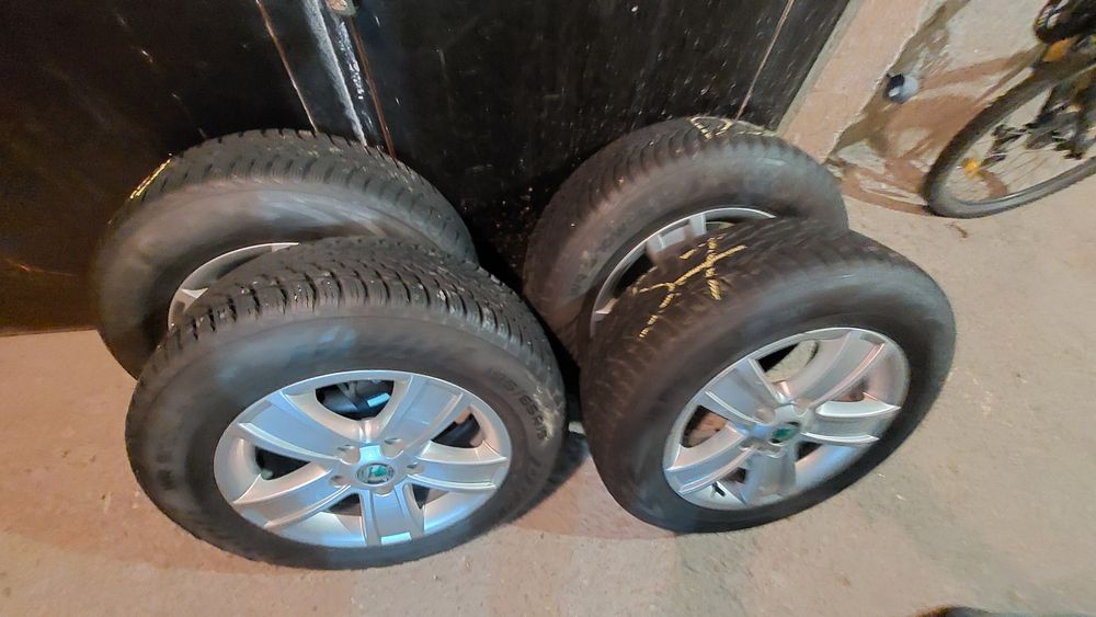 Vand roți pe 15 ca noi , 195x65x15, Wv, Audi Skoda