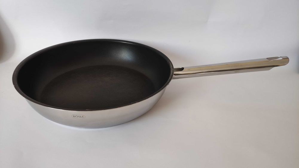 Марков немски масивен тиган от неръждаема стомана+индукция