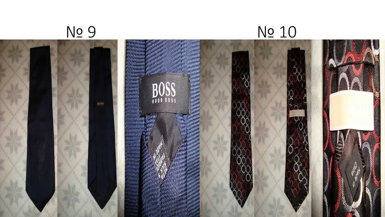 MICHAEL KORS, KENZO, HUGO BOSS,LAGERFELD-вратовръзки коприна перфектни