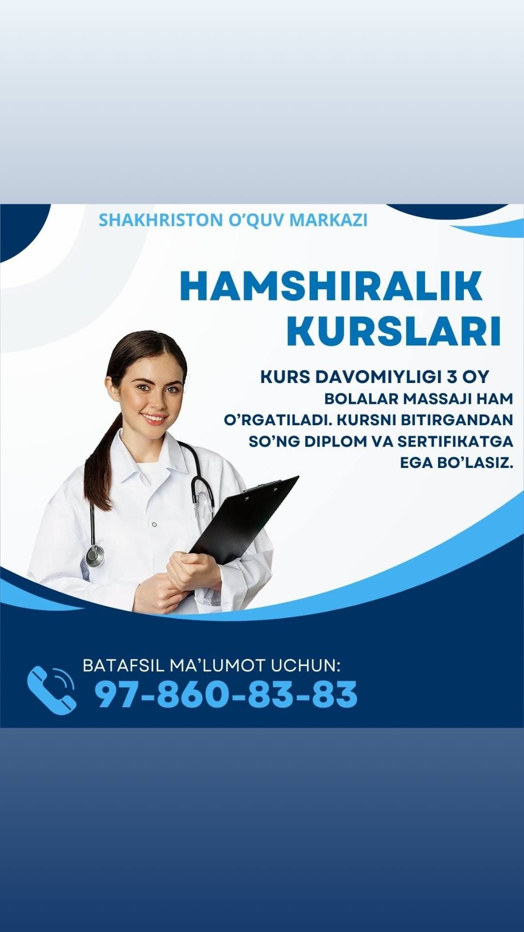 Hamshiralik kurslari 2024