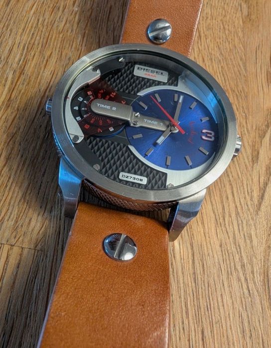 Мъжки часовник Diesel DZ7308 Mini Daddy Dual Time