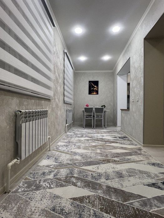 Чиланзар 7 квартал 1 ком квартира Балкон 2×6 Новый Евро ремонт