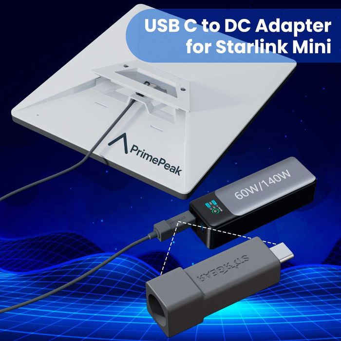DC - Type-C Адаптер для Starlink Mini