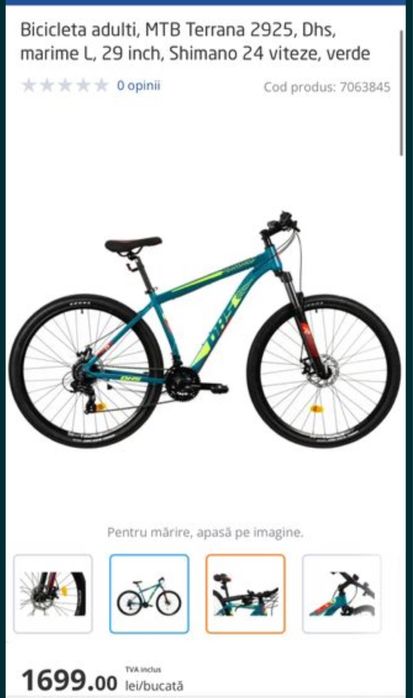 Vand bicicleta noua cu garantie 29